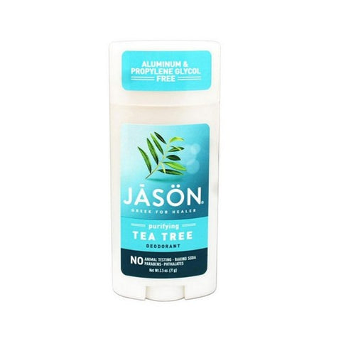 Jason Natural Products, Deodorant Purifying Tea Tree, TEA TREE OIL STIK, 2.5 OZ Jason Natural Products