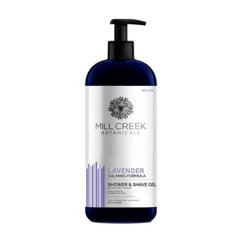 Mill Creek Botanicals, Shower & Shave Gel, Lavender 14 Oz Mill Creek Botanicals