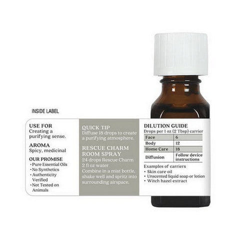 Aura Cacia, Essential Oil Blend, Rescue Charm 0.5 Oz Aura Cacia