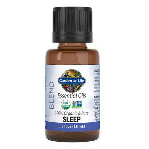 Garden of Life, Essential Oil Blend, Sleep 0.5 Oz Garden of Life