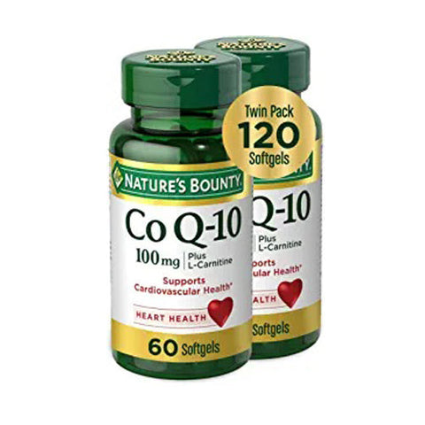 Nature's Bounty, Nature's Bounty Q-Sorb CoQ-10, 100 mg, 120 Softgels Nature's Bounty