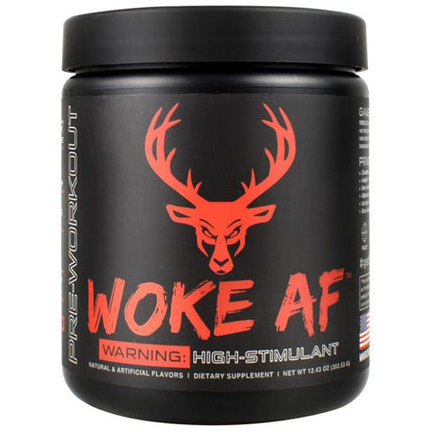 Bucked Up, Pre-Workout Work AF, Blood Razz 12.43 Oz Bucked Up