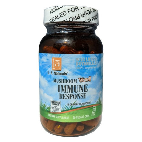 L. A .Naturals, Mushroom Wow Immune, 90 Veg Caps L. A .Naturals