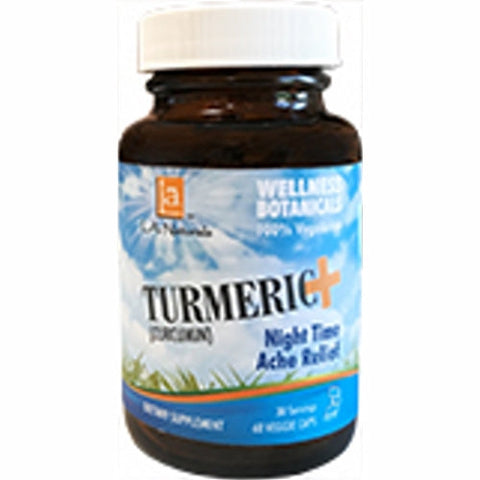 L. A .Naturals, Turmeric+ PM Ache Control, 60 Veg Caps L. A .Naturals