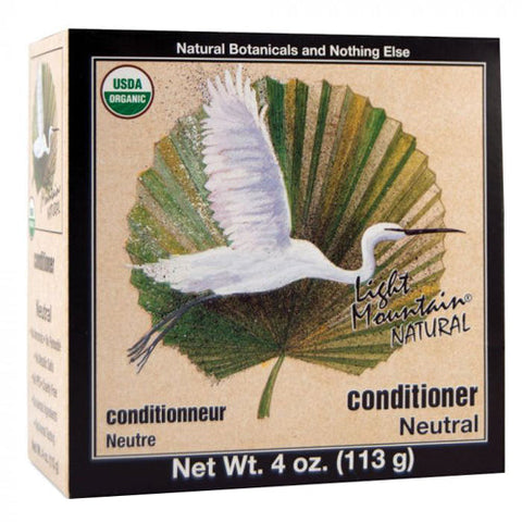 Light Mountain, Natural Hair Color and Conditioner, Neutral 4 Oz Light Mountain