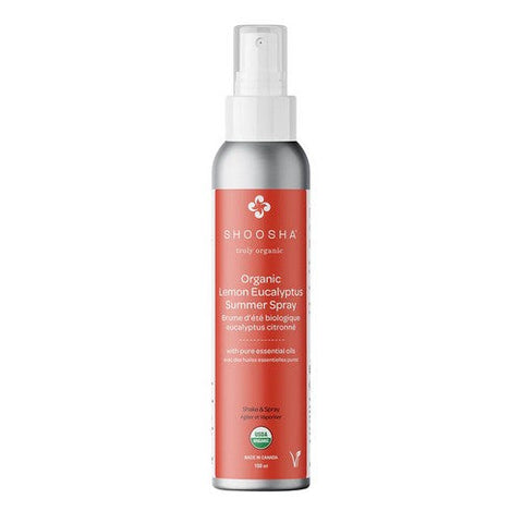 Shoosha, Organic Lemon Eucalyptus Summer Spray, 100 ml Shoosha