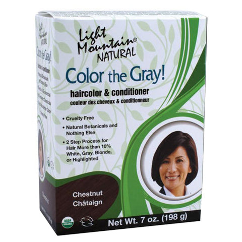 Light Mountain, Color The Gray, Chestnut 7 Oz Light Mountain