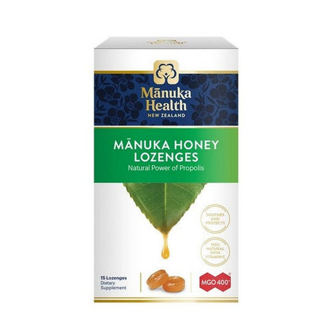 Manuka Health, Honey & Propolis Lozenges, 15 Count Manuka Health