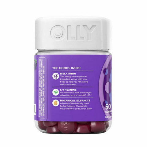 Olly, Sleep Blackberry Zen, 0, 50 Gummies Olly