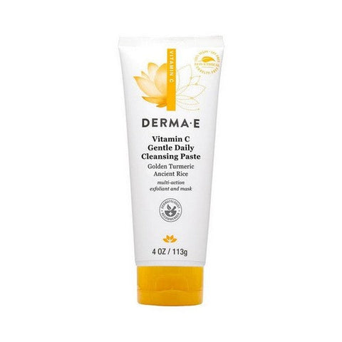 Derma e, Vitamin C Gentle Daily Cleansing Paste, 4Oz Derma e