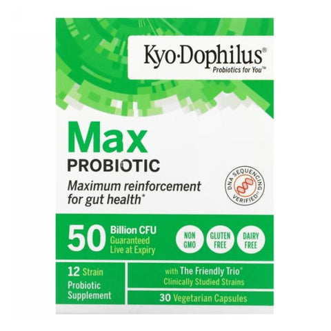 Kyolic, Max Probiotic, 30 Caps Kyolic