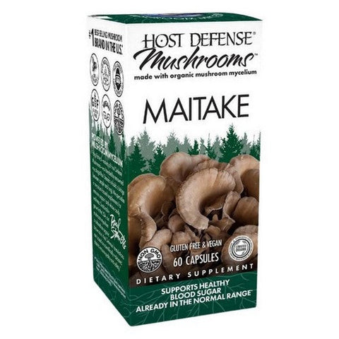 Host Defense, Maitake Capsules, 60 Cap Host Defense