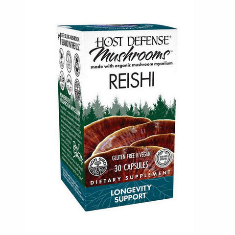 Host Defense, Reishi Capsules, 120 Cap Host Defense