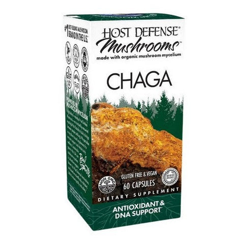 Host Defense, Chaga Capsules, 60 Count Host Defense
