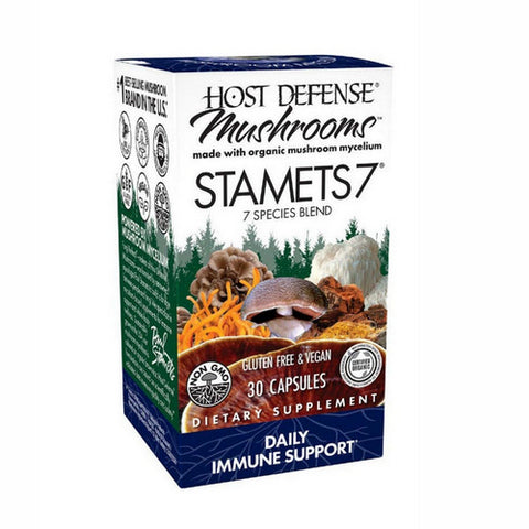 Host Defense, Stamets 7 Capsules, 30 Cap Host Defense