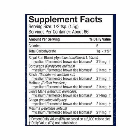 Host Defense, Stamets 7 Powder, 100 Grams Host Defense