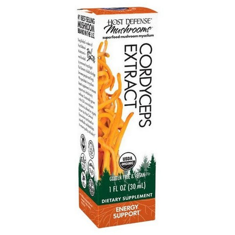 Host Defense, Cordyceps Extract, 1 Fl Oz Host Defense