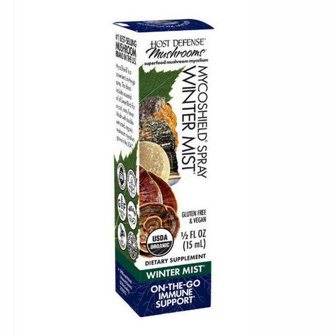 Host Defense, MycoShield Spray Winter Mist, 0.5 Fl Oz Host Defense