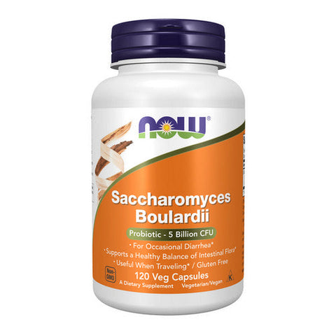Now Foods, Saccharomyces Boulardi, 120 Veg Caps Now Foods