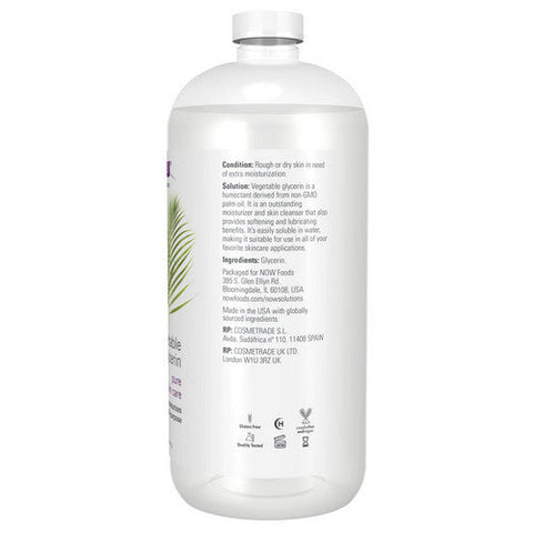 Now Foods, Vegetable Glycerin, 32 Oz Now Foods
