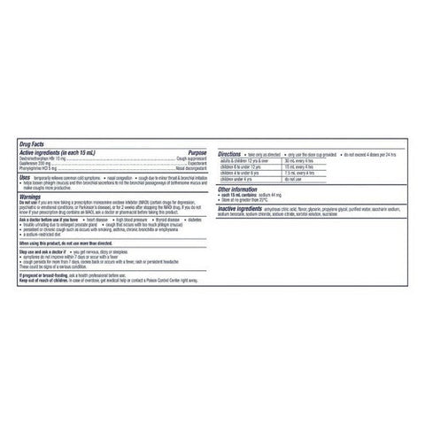 Vicks, Children's Cough Congestion Liquid, 6 Oz