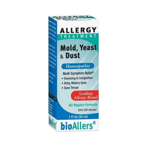 Natural Care, BioAllers Mold Yeast And Dust, 1 FL Oz