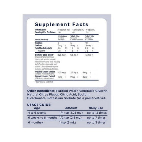 Mommys bliss, Nighttime Gripe Water 1 Month Plus, 4 Oz Mommys bliss
