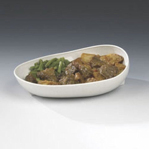 Maddak, Scoop Dish Skidtrol Sandstone Reusable 6 Inch Diameter, 1 Each Maddak