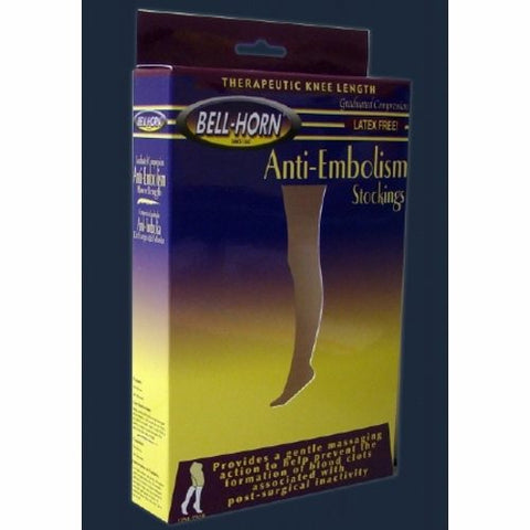 DJO, Anti-embolism Stocking Knee High Medium Beige Closed Toe 11000M, 1 Pair DJO