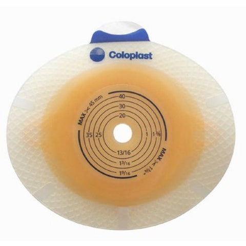 Coloplast, Ostomy Barrier SenSura  Click Trim To Fit, Standard Wear Double Layer Adhesive Blue Code 3/8 to 2-1/, Box Of 5 Coloplast