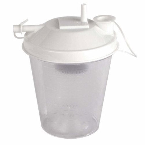Allied Healthcare, Suction Canister Schuco  800 mL Snap-On Lid, Count of 5 Allied Healthcare