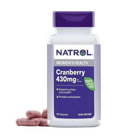 Natrol, Cranberry Women's Health, 800 Mg, 30 Caps Natrol