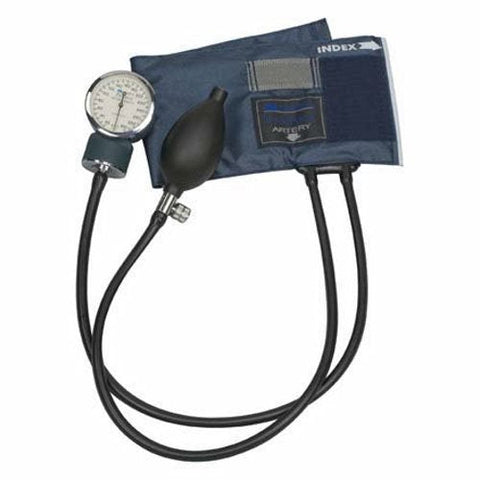Mabis Healthcare, Aneroid Sphygmomanometer with Cuff Precision  2-Tubes Pocket Size Hand Held Child Size, Count of 1 Mabis Healthcare