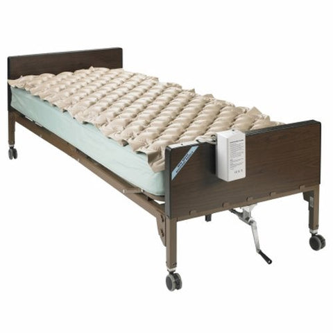 Drive Medical, Variable Pressure Pump and Mattress Pad System Med-Aire  Pressure Redistribution 34 X 78 X 2-1/2 Inc, Count of 1 Drive Medical