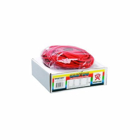 Fabrication Enterprises, Exercise Resistance Tubing CanDo  Low Powder Red 100 Foot Length Light Resistance, 1 Each Fabrication Enterprises