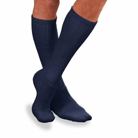 Jobst, Diabetic Compression Socks JOBST  Sensifoot Crew Large Navy Closed Toe, 1 Pair Jobst