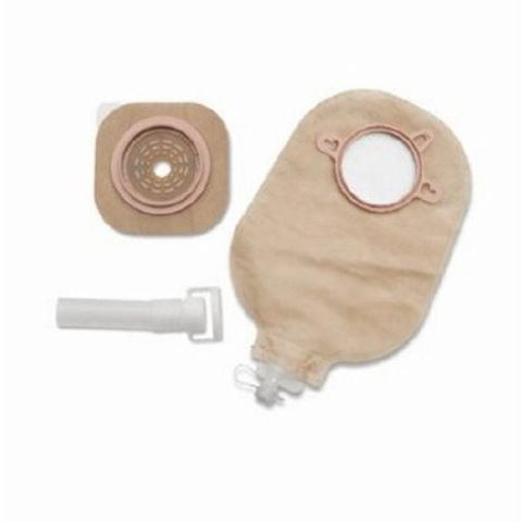 Hollister, Urostomy Pouch New Image Two-Piece System 9 Inch Length Flat Trim to Fit Up to 1-3/4 Inch Stoma Drainable, Box Of 5 Hollister