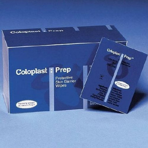 Coloplast, Skin Barrier Wipe Prep Isopropyl Alcohol Individual Packet NonSterile, Case Of 12 Coloplast