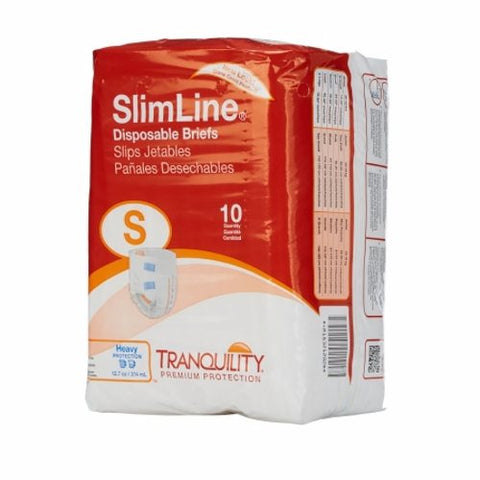 Tranquility, Unisex Adult Incontinence Brief Smll, Pack Of 10