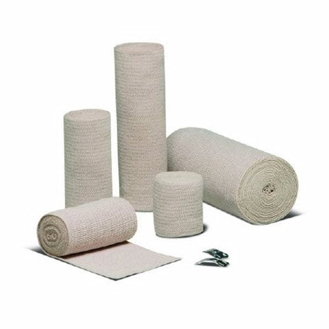 Hartmann Usa Inc, Elastic Bandage REB  LF 3 Inch X 5 Yard Standard Compression Clip Detached Closure Tan NonSterile, Count of 60 Hartmann Usa Inc