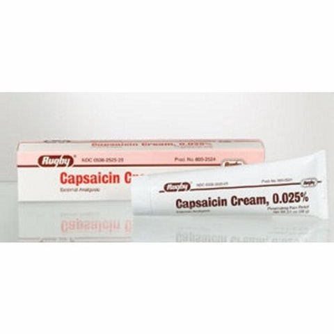 Major Pharmaceuticals, Topical Pain Relief Major  0.025% Strength Capsaicin Cream 0.2 oz., 2.1 Oz Major Pharmaceuticals