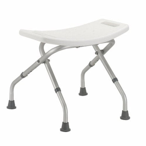 Drive Medical, Folding Bath Bench drive Without Arms Aluminum Frame Without Backrest 17-1/2 Inch to 18-1/5 Inch Hei, Count of 1 Drive Medical