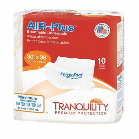Tranquility, Low Air Loss Underpad, Count of 10 Tranquility