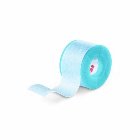 3M, Medical Tape 3M Skin Friendly Silicone 1 Inch X 1-1/2 Yard Blue NonSterile, Box Of 100 3M