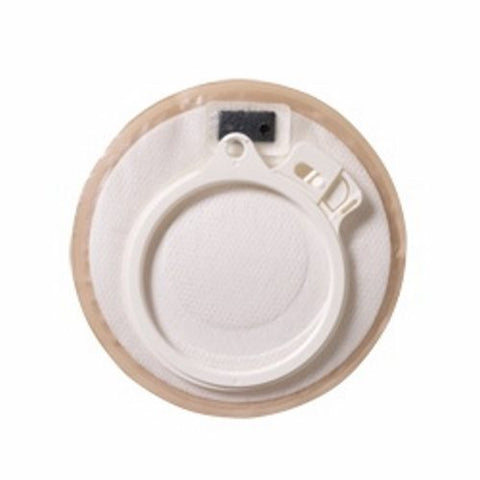 Coloplast, Stoma Cap Assura 1/2 to 2 Inch Stoma Opening, Opaque Color, Blue Coupling, 2-Piece, With Skin Barrie, Box Of 30 Coloplast
