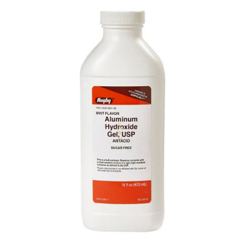 Rugby, Antacid Major  320 mg / 5 mL Strength Oral Gel 16 oz., 16 Oz Rugby