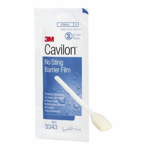 3M, Cavilon No Sting Skin Barrier Applicator 26 to 62% Strength Hexamethyldisiloxan, Case Of 4 3M