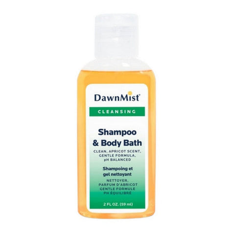 DawnMist, Shampoo and Body Wash DawnMist  2 oz. Flip Top Bottle Apricot Scent, 2 Oz DawnMist