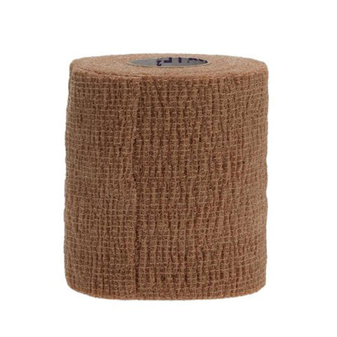 Andover Coated Products, Cohesive Bandage CoFlex Ã‚Â·LF2 3 Inch X 5 Yard Standard Compression Self-adherent Closure Tan NonSteri, Count of 24