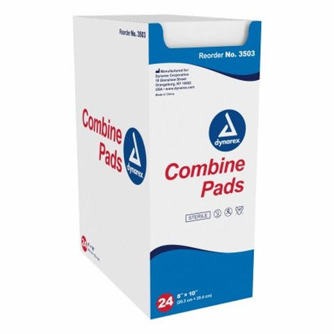 Dynarex, Abdominal Pad, Box Of 1 Dynarex